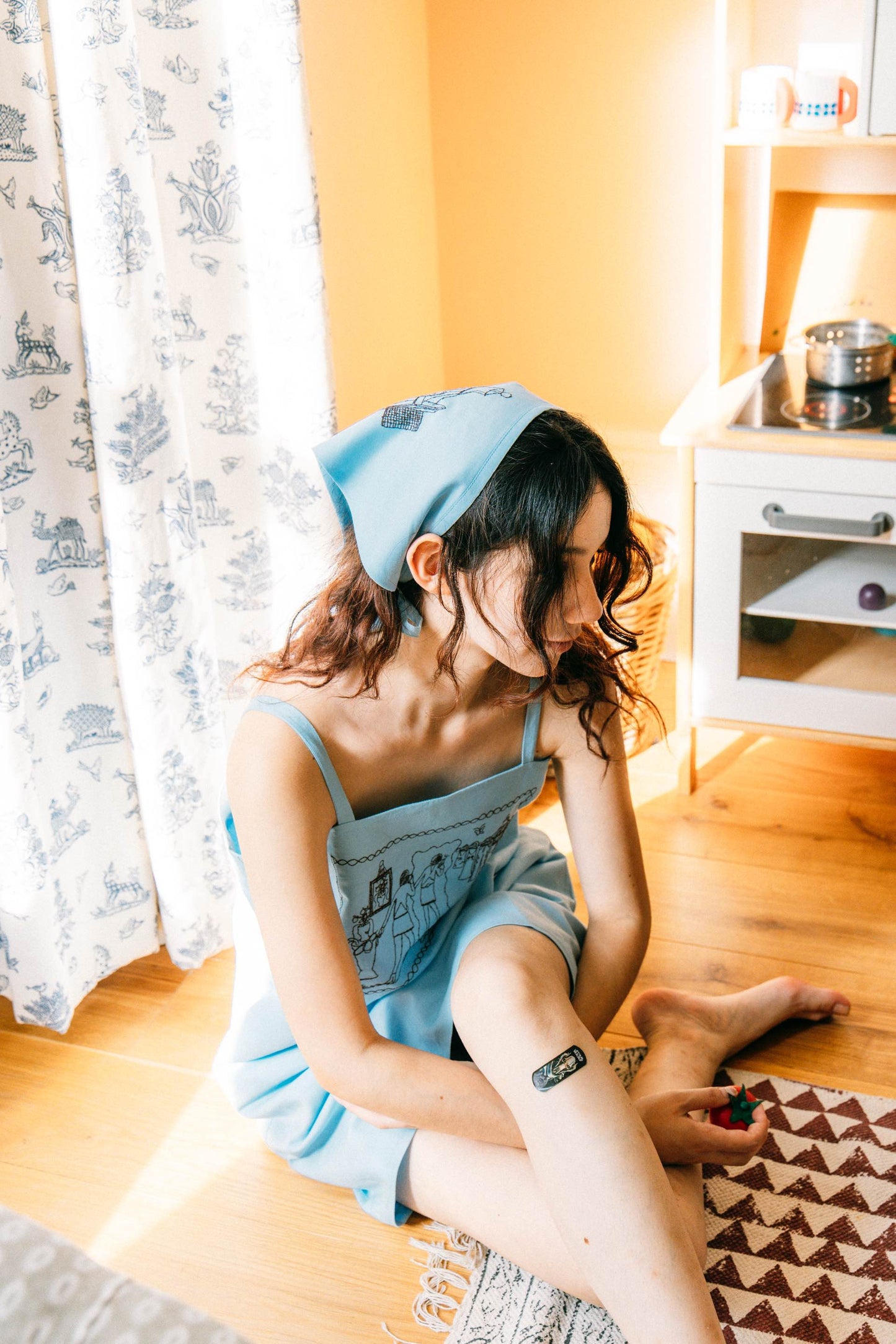 Blue Emma Dress